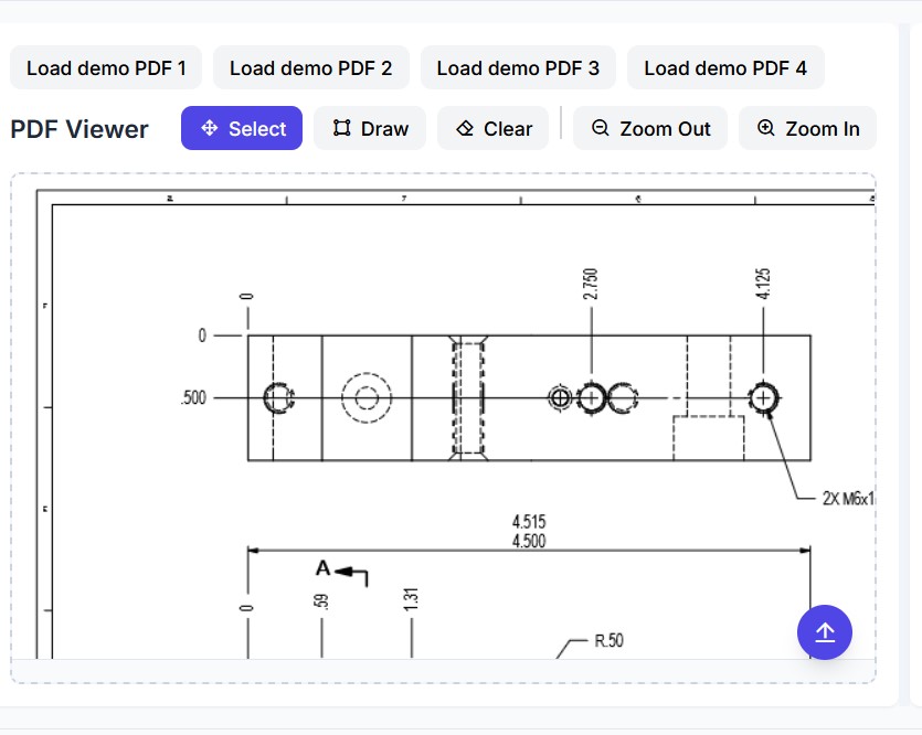 PDF Upload Feature